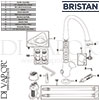 Bristan Caramel Easyfit Sink Mixer Kitchen Tap Spares